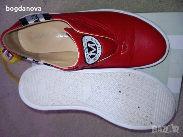 Нови ежедневни обувки от естествена кожа, снимка 9 - Дамски ежедневни обувки - 53992718