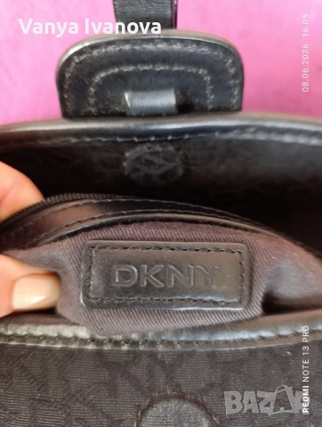 DKNY малка черна чанта , снимка 7 - Чанти - 54822353