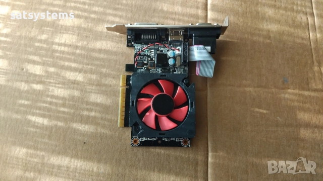 Видео карта NVidia GeForce Palit GT710 HDMI 2048MB GDDR3 64bit PCI-E, снимка 6 - Видеокарти - 54017688