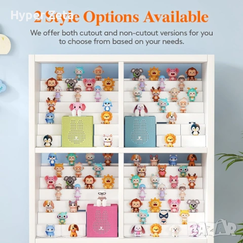 Метална етажерка, рафт за детски фигурки 6 нива стелаж за съхранение, снимка 7 - Декорация за дома - 53956038