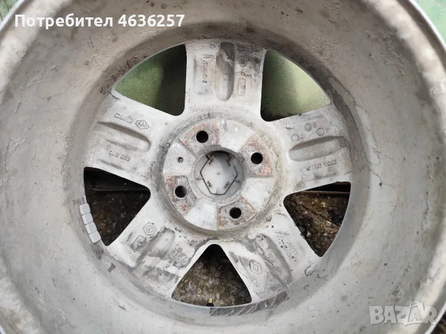 Джанти 15 4х100, от Рено клио, снимка 5 - Гуми и джанти - 55606759