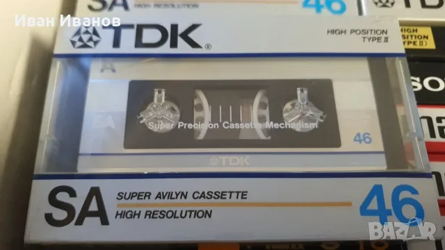 TDK SA 46 made in Japan аудиокасети