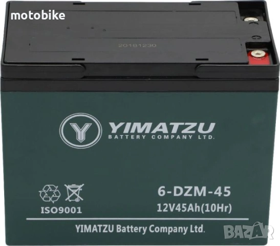 АКУМУЛАТОРНИ БАТЕРИИ DZM 12V45AH, снимка 2 - Друга електроника - 55134031
