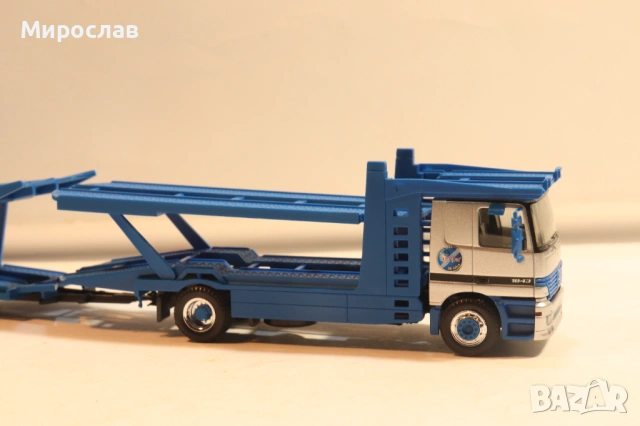 HERPA H0 1/87 MERCEDES ACTROS АВТОВОЗ КАМИОН КОЛИЧКА МОДЕЛ, снимка 6 - Колекции - 54222758