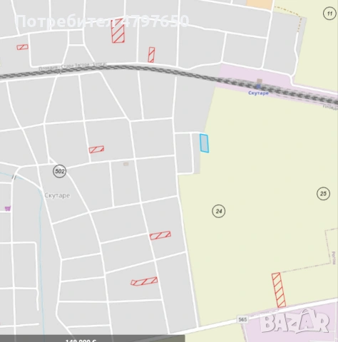 Парцел в Скутаре