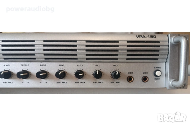Усилвател Dap Audio VPA-150 - 150 Вата,100Volt, 4 зони, снимка 3 - Тонколони - 54895914
