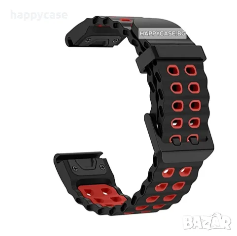 MARINE QUICKFIT Силиконова каишка за Garmin Fenix / Instinct / Enduro / Tactix / Quatix, снимка 12 - Каишки за часовници - 55649994
