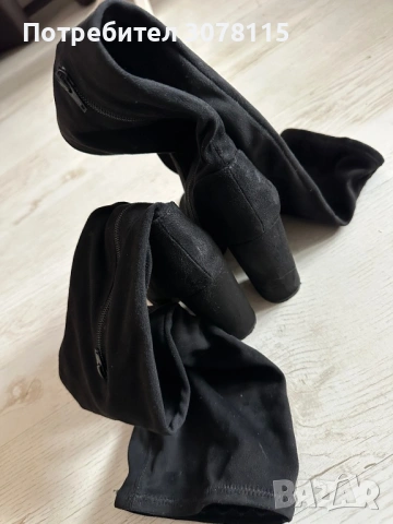 Чизми от велур , снимка 4 - Дамски ботуши - 54091094