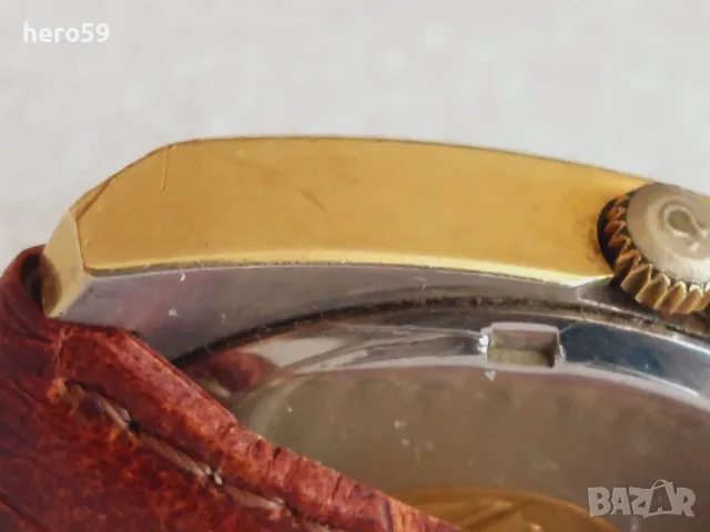 men's watch Omega constellation cal.1001/Омега Консталейшен хронометър 1969,злато стомана, снимка 4 - Мъжки - 55299961