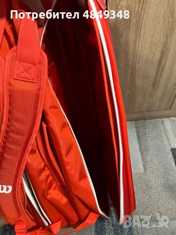 Чисто нов Wilson Super Tour 9R Bag, снимка 8 - Тенис - 55135235