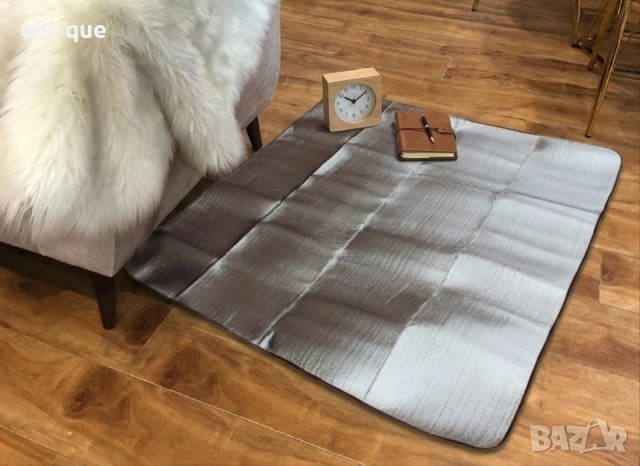 Постелка за къмпинг с двойно алуминиево покритие 150 см x 200 см