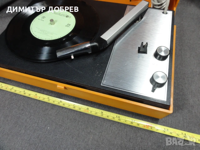 СТАР РЕТРО ПРЕНОСИМ ГРАМОФОН КУФАР PHILIPS ALL TRANSISTOR 22GF210, снимка 8 - Антикварни и старинни предмети - 54633438