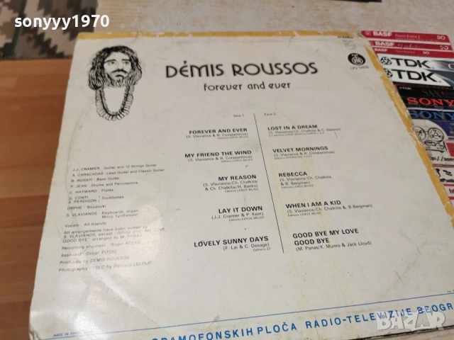 DEMIS ROUSSOS 0805261938L1, снимка 4 - Грамофонни плочи - 54477927