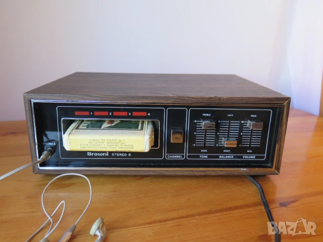 BROWNI 8 TRACK STEREO PLAYER ,japan, снимка 12 - Радиокасетофони, транзистори - 54064442