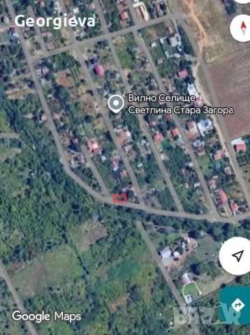 Парцел във вилна зона Светлина