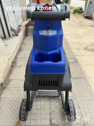валова дробилка за клони "LUX Tools"/2800W/, снимка 5 - Градинска техника - 55301697