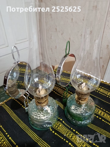 Стари газени лампи - номер 5, снимка 3 - Декорация за дома - 40447326