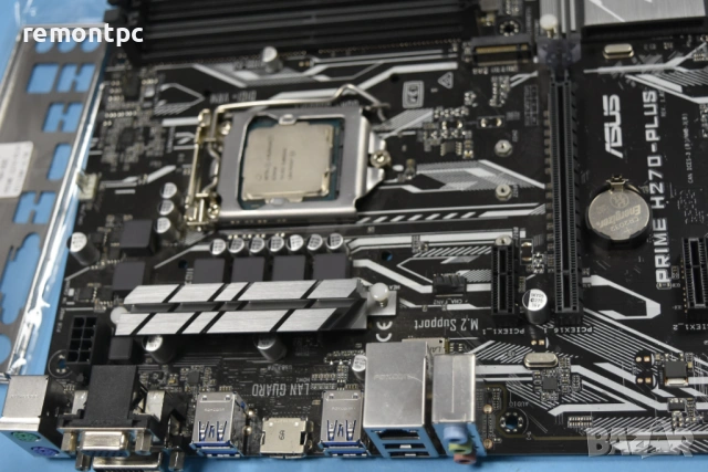 Дънна платка 1151 DDR4 Asus Prime H270-Plus + Celeron G3930, снимка 8 - Дънни платки - 54292116