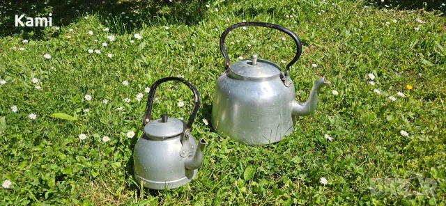 Голям и малък чайник, снимка 3 - Антикварни и старинни предмети - 54720228