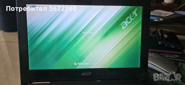 Acer Aspire One AOD255E – Windows 7 Starter, Intel Atom N455, 2GB RAM, 250GB HDD , снимка 2 - Лаптопи за дома - 54815353