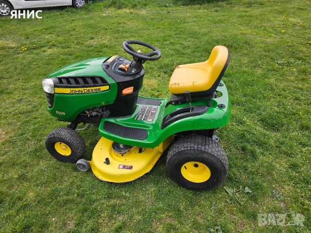 ТРАКТОРНА КОСАЧКА JOHN DEERE, КАТО НОВА 140.МОТО ЧАСА, снимка 4 - Градинска техника - 55250690
