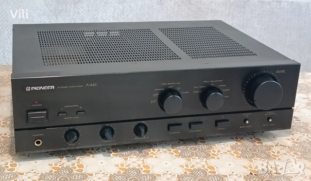 Pioneer A-445, снимка 3 - Ресийвъри, усилватели, смесителни пултове - 55081504