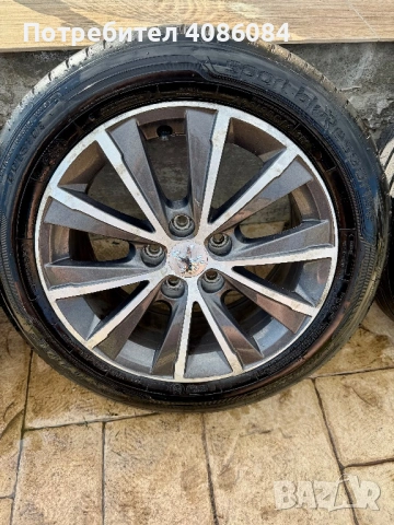 Джанти с гумиPEUGEOT 308 9677989677, снимка 4 - Гуми и джанти - 54101792