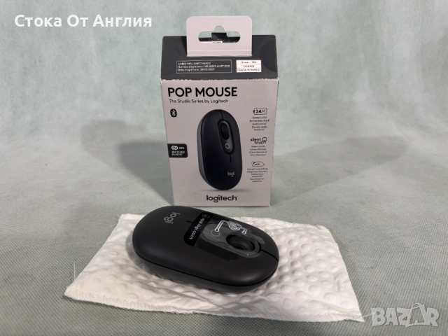 Мишка Logitech POP Mouse, Bluetooth/910-007412