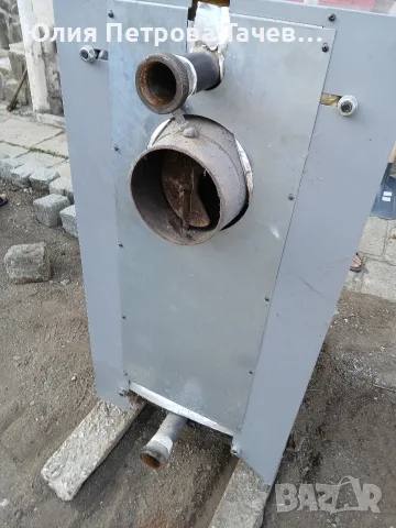 Котел на твърдо гориво - дърва и въглища, с UPS, снимка 3 - Камини - 55485124