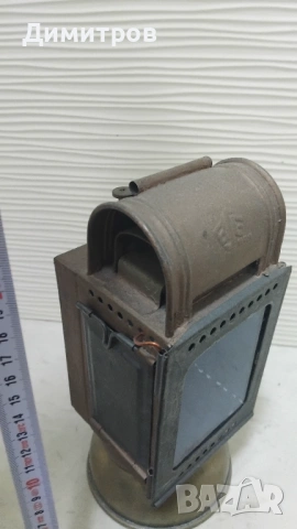 Ретро фенер от файтон, снимка 4 - Антикварни и старинни предмети - 54009883