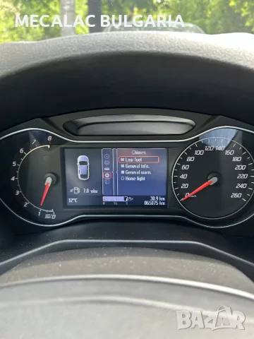 Ford Mondeo - 99000 оригинални км - 2011 - 1.6 бензин 160 кс - НОВА - пълна сервизна история в Mot, снимка 4 - Автомобили и джипове - 55471375