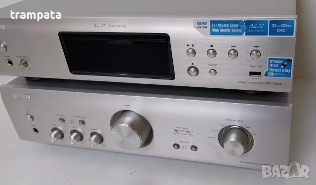 НАЙ ДОБРАТА ОФЕРТА Усилвател + CD Player DENON , снимка 4 - Ресийвъри, усилватели, смесителни пултове - 55512547