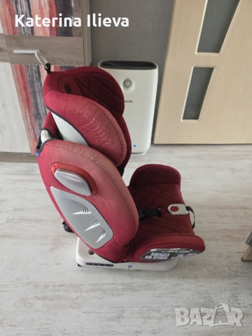 LORELLI Premium въртящ се детски стол за кола 0-36 кг. ROTO ISOFIX 360° RED&BLACK, снимка 6 - Столчета за кола и колело - 54387409