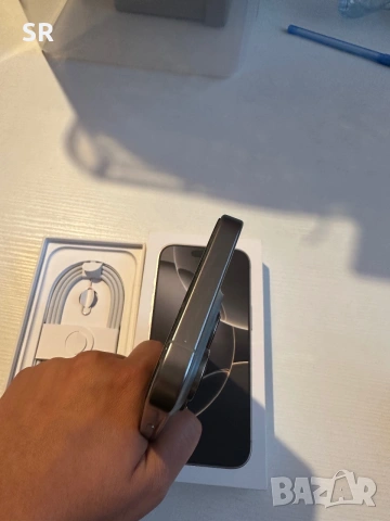 iPhone 16 Pro 256GB Natural Titanium – Като нов, снимка 7 - Apple iPhone - 55235288
