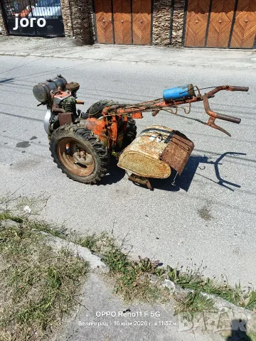 MOTOBLOK - PASQUALI - 13 KONQ BENZIN, снимка 2 - Селскостопанска техника - 55314580