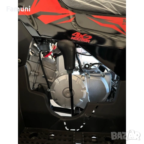 Бензиново АТВ 150cc кубика - Shark (Черен), снимка 6 - Мотоциклети и мототехника - 54144723