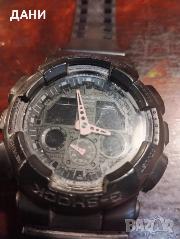Часовник G Shock оригинален,черен,мъжки