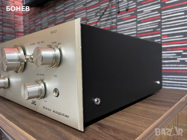 Винтидж усилвател JVC JA-S310 ( 1975г ) , снимка 6 - Ресийвъри, усилватели, смесителни пултове - 54494102