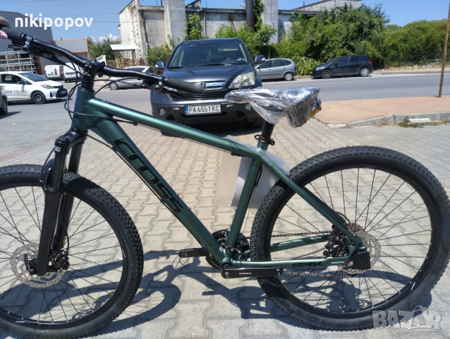 CROSS Велосипед 27.5" GRX 9 зелен, снимка 8 - Велосипеди - 54645662