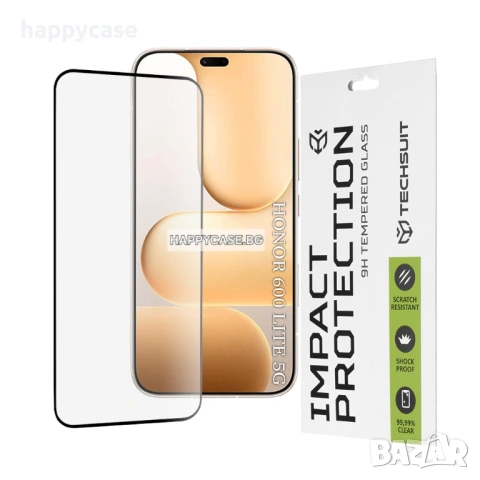 Honor 600 Pro / 600 / 600 Lite / 5D Full Glue Стъклен протектор с цяло лепило