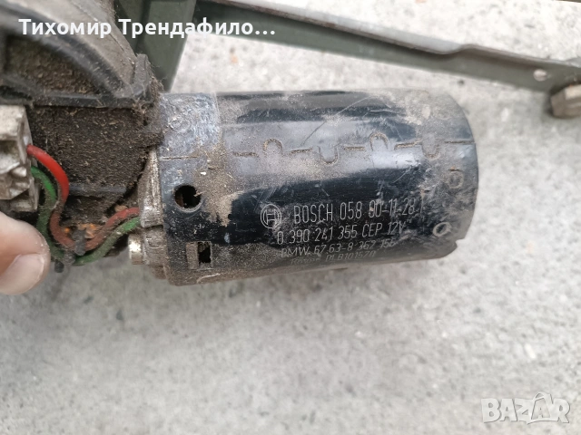 моторче с механизъм чистачки бмв е46 bmw e46 0390241355 , 6763-8 362 155, снимка 2 - Части - 54608604