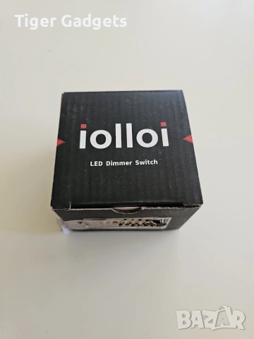 Вграден LED Димер iolloi  3-100W – Ротационен ключ за регулиране на осветление, снимка 5 - Друга електроника - 55030907