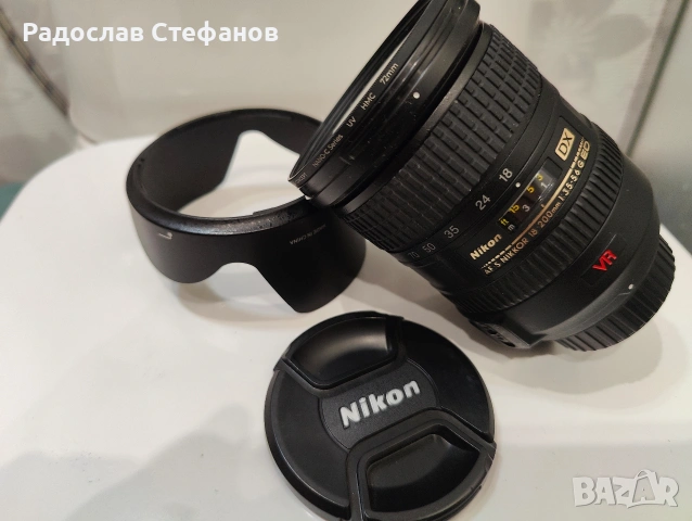 Nikon варио обекив 18-200 VR 3.5-5.6 DX