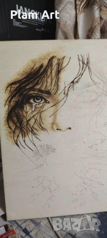 " Мълчаливият вик", снимка 4 - Картини - 54095188