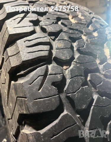 Продавам 4бр гуми 31х10.5R15 с джанти 6х139.7 от Тойота, снимка 2 - Гуми и джанти - 54960723