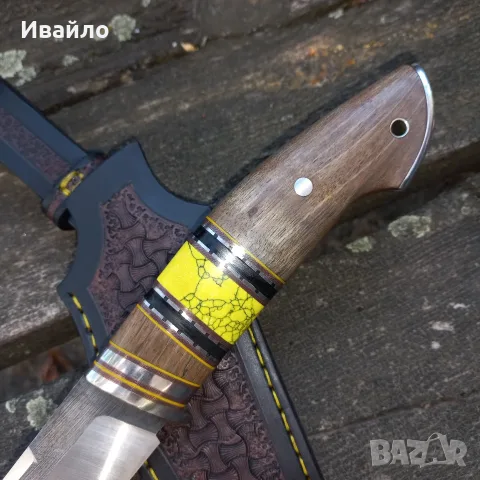 Нож ръчна изработка, снимка 7 - Ножове - 55597803