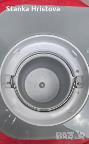 Сладолед машина Cuisinart с компресор 100w., снимка 3 - Машини за сладолед - 55572922