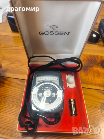 GOSSEN SIXTRON electronic 2 светломер , снимка 2 - Фотоапарати - 54762819