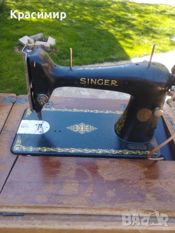  шевна машина Singer, снимка 3 - Антикварни и старинни предмети - 54337600