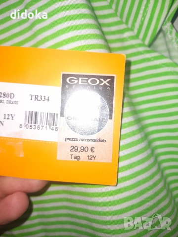 Рокля  Geox нова , снимка 5 - Детски рокли и поли - 55250313